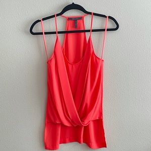 BCBGMAXAZRIA draped top